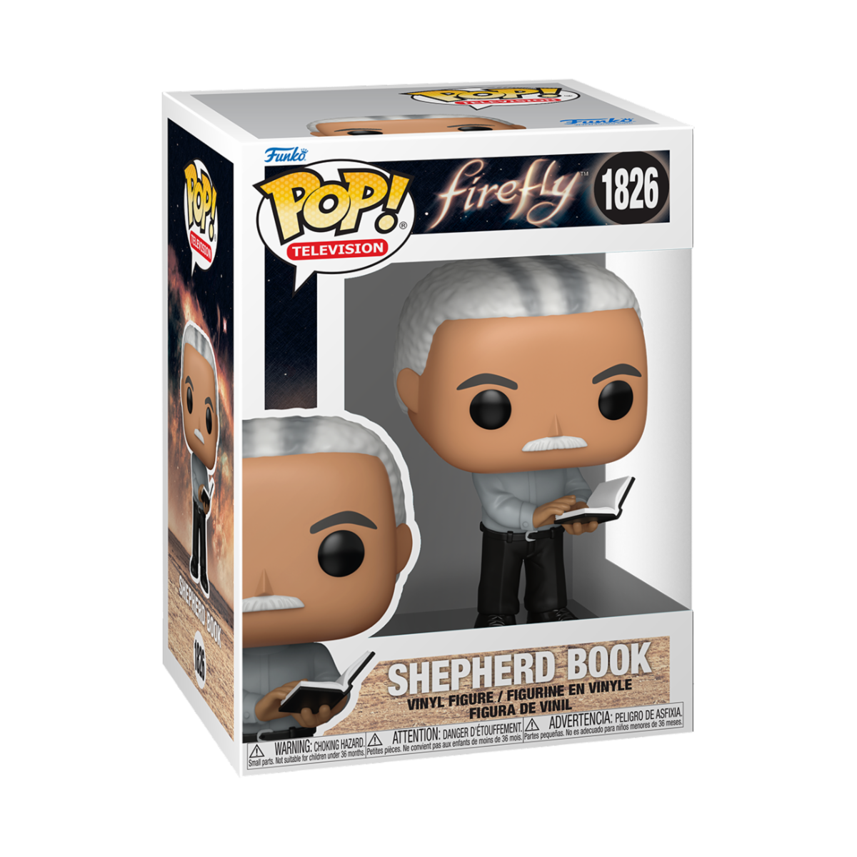 FIREFLY S2 - POP FUNKO VINYL FIGURE 1826 SHEPHERD BOOK REGULAR 9CM
