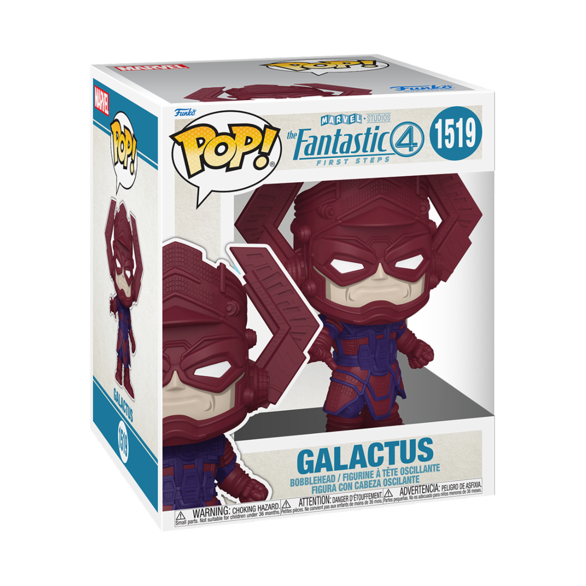 MARVEL: THE FANTASTIC FOUR: FIRST STEPS - POP FUNKO SUPER VINYL FIGURE 1519 GALACTUS 15CM