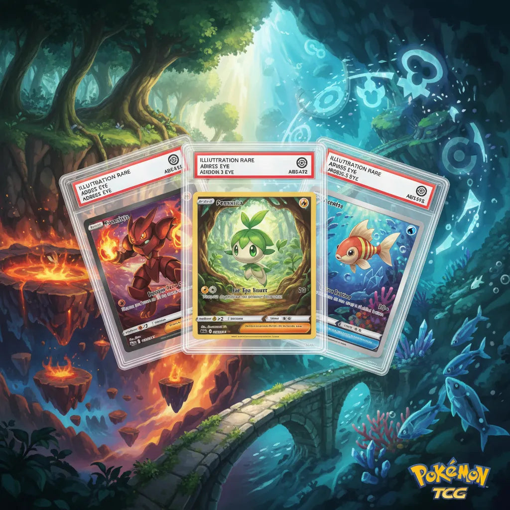 Abyss Eye: Fomantis, Armarouge und Goldeen Illustration Rares