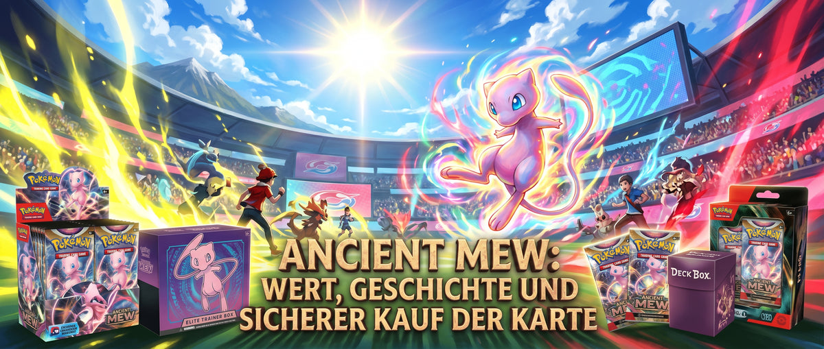 Ancient Mew: Wert, Geschichte und sicherer Kauf der Karte