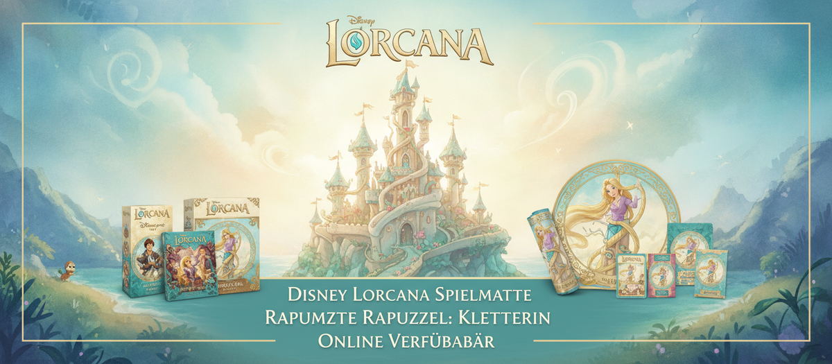 Disney Lorcana Spielmatte Rapunzel: Kletterin online verfügbar
