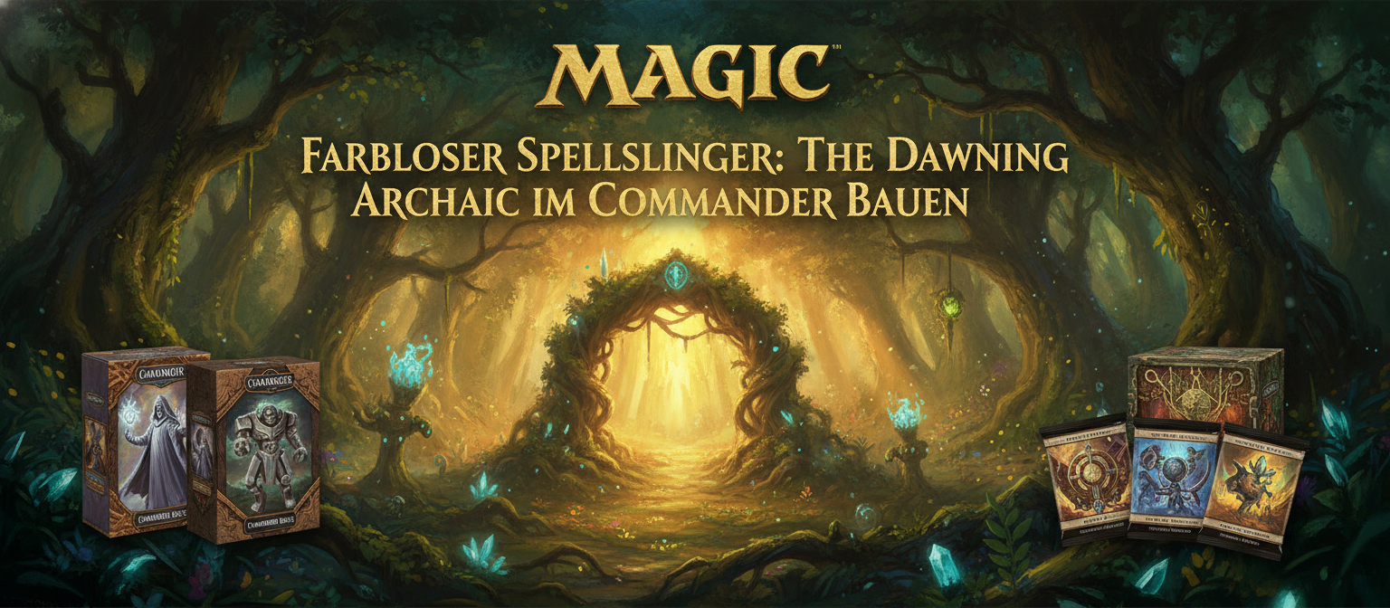 Farbloser Spellslinger: The Dawning Archaic im Commander bauen