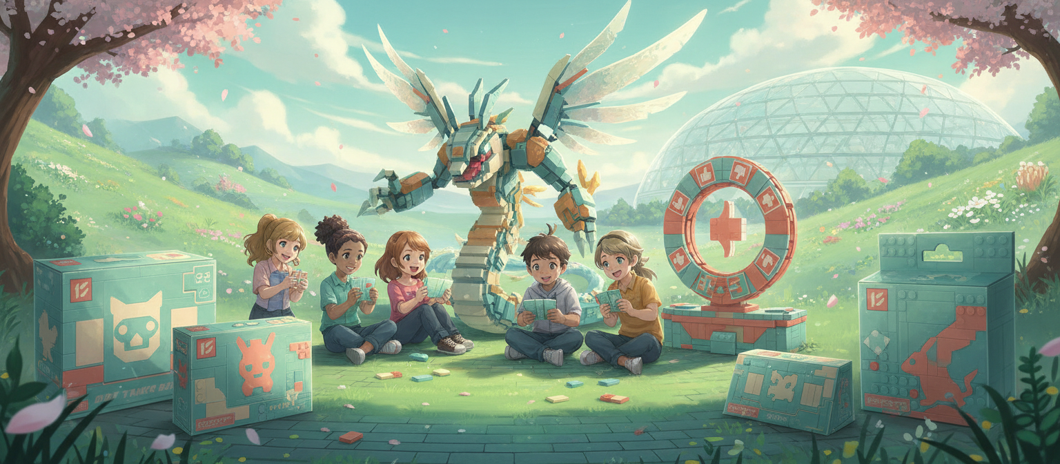 LEGO Pokémon TCG Karten Bauwettbewerb: Finalisten und Abstimmung