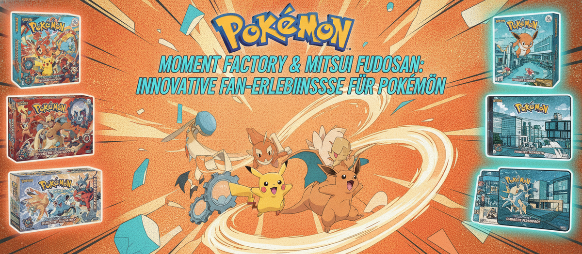 Moment Factory & Mitsui Fudosan: Innovative Fan-Erlebnisse für Pokémon