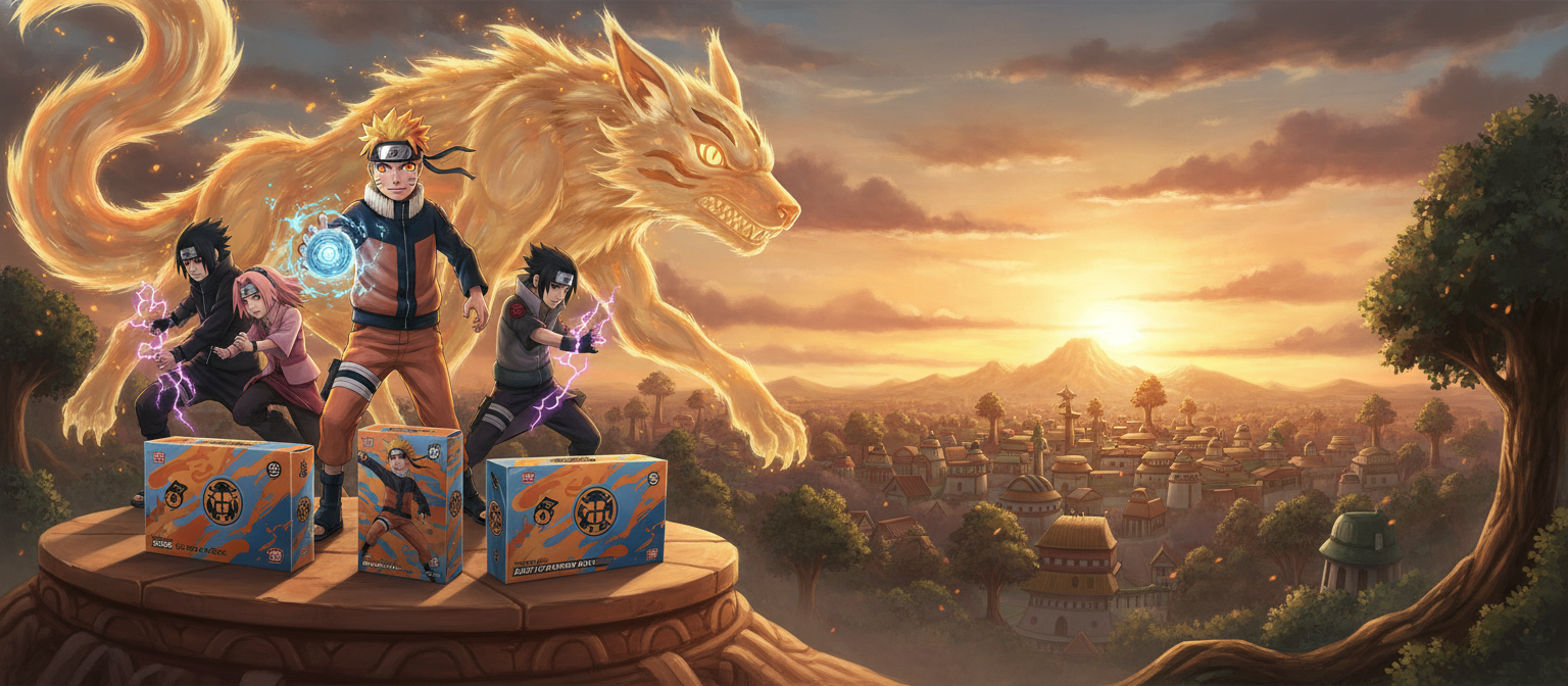 Naruto TCG: Bandai enthüllt weltweites Sammelkartenspiel
