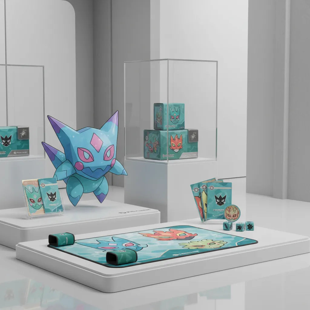 Neue Pokémon Center TCG Accessoires mit Porygon, Ogerpon & Co.