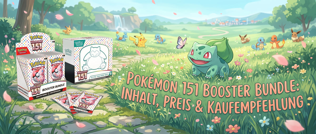 Pokémon 151 Booster Bundle: Inhalt, Preis & Kaufempfehlung