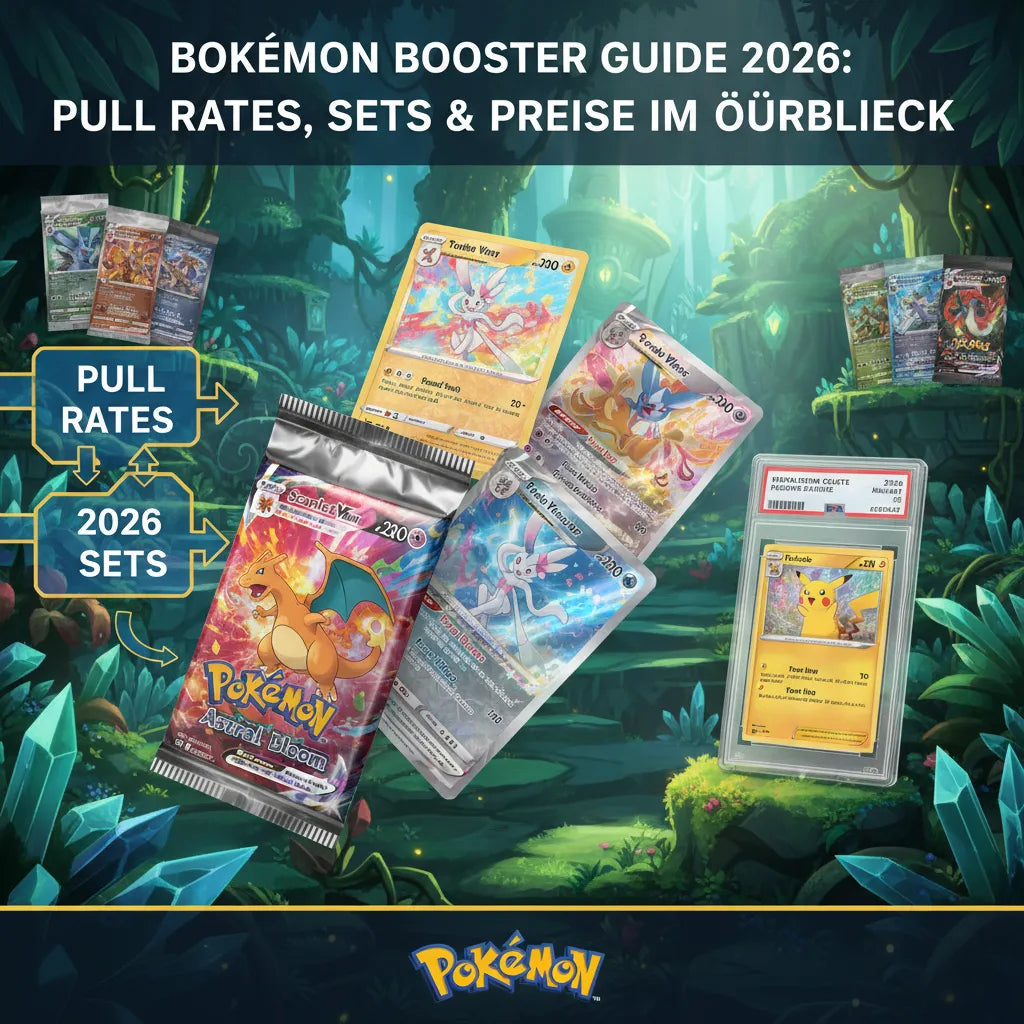 Pokémon Booster Guide 2026: Pull Rates, Sets & Preise im Überblick