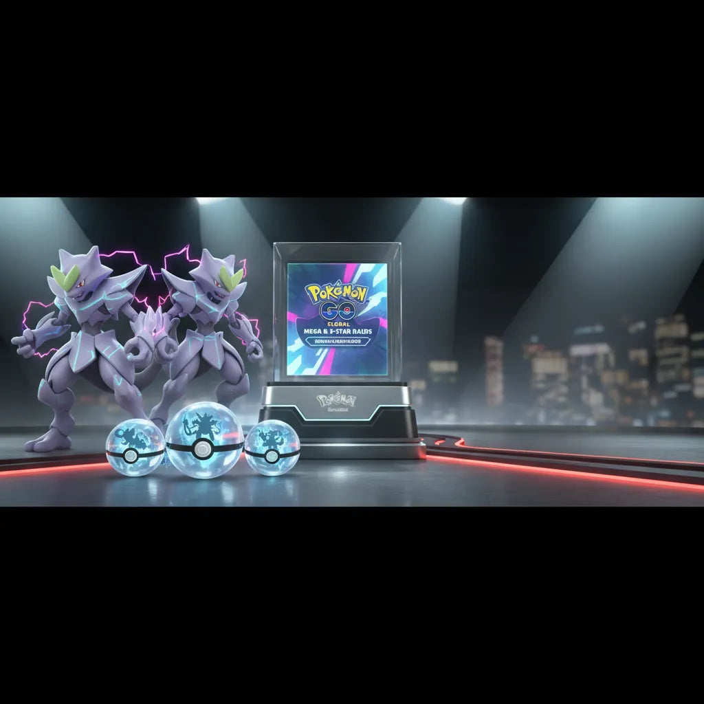 Pokémon GO Fest 2026: Globale Mega- & 5-Sterne-Raids enthüllt