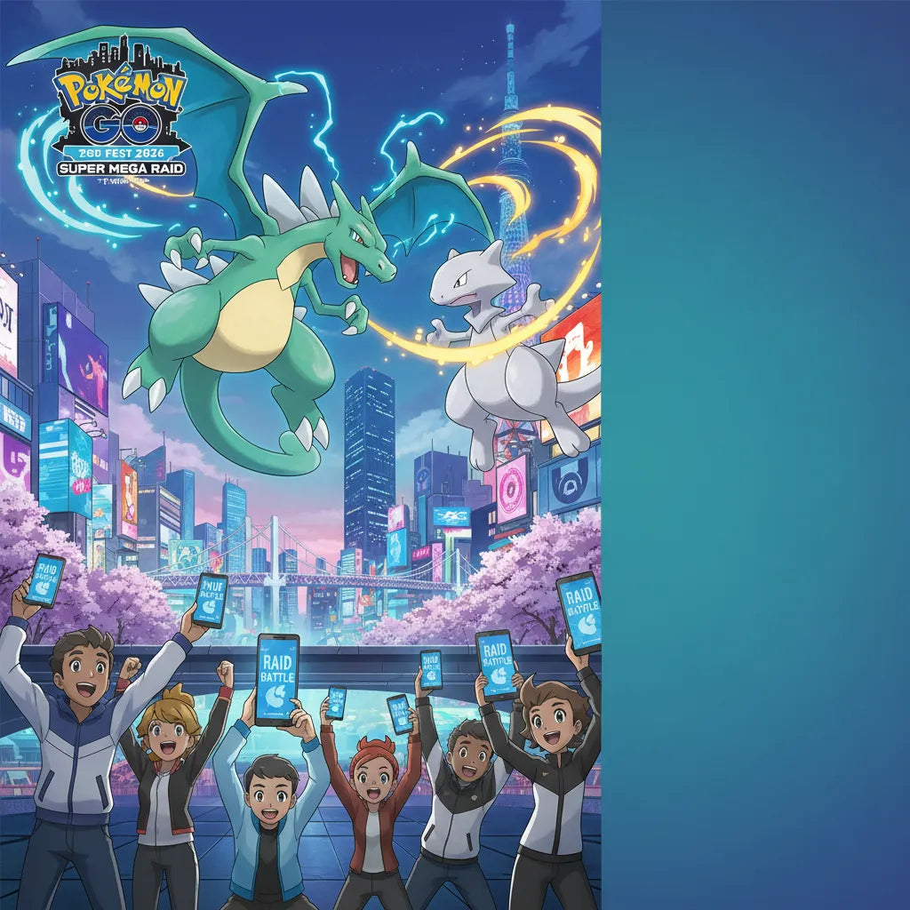Pokémon GO Fest 2026 Tokyo: Super Mega Raid – Teilnahme-Details