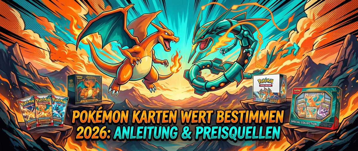 Pokémon Karten Wert bestimmen 2026: Anleitung & Preisquellen