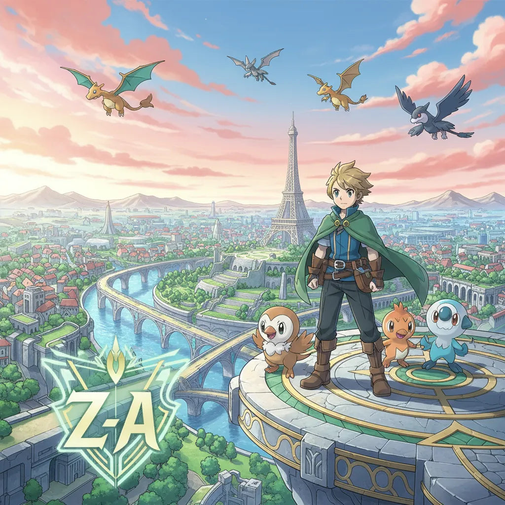 Pokémon Legends: Z-A: Das neue Abenteuer in Kalos startet