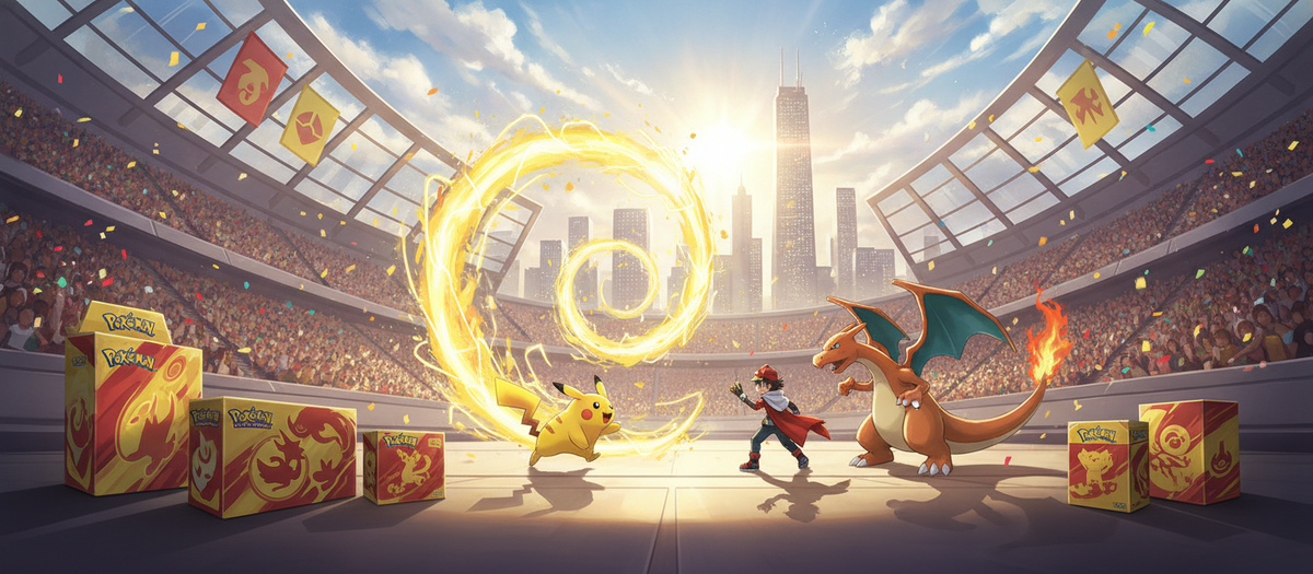 Pokémon NAIC zieht nach Chicago: Neue Heimat für die Meisterschaften