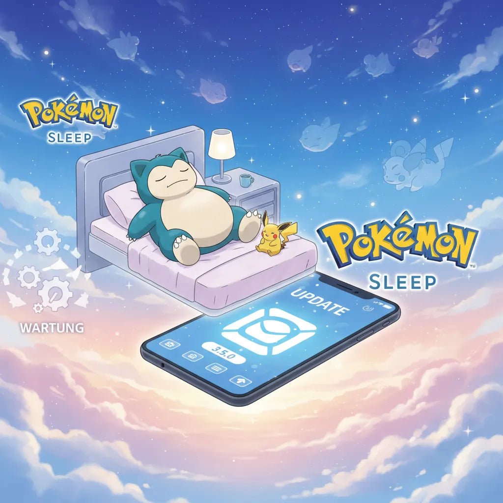 Pokémon Sleep Update 3.5.0: Wartung, neue Features und Anpassungen