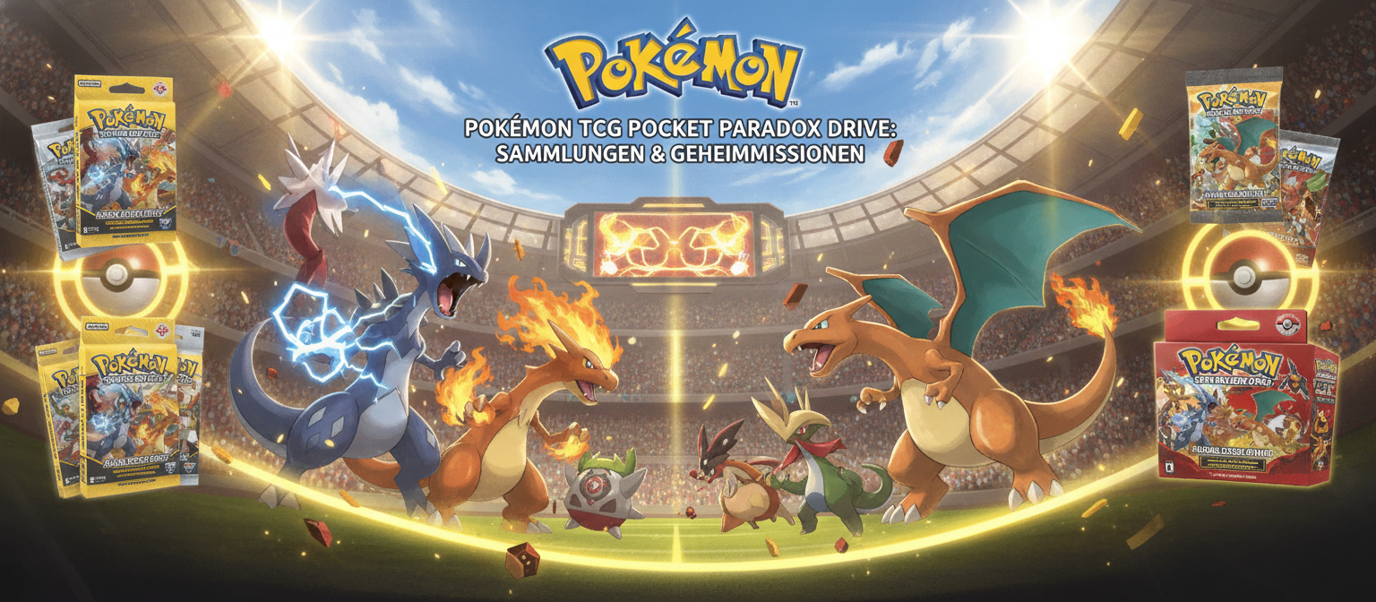 Pokémon TCG Pocket Paradox Drive: Sammlungen & Geheimmissionen