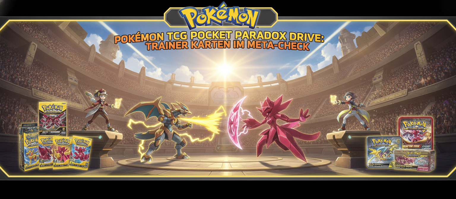 Pokémon TCG Pocket Paradox Drive: Trainer Karten im Meta-Check