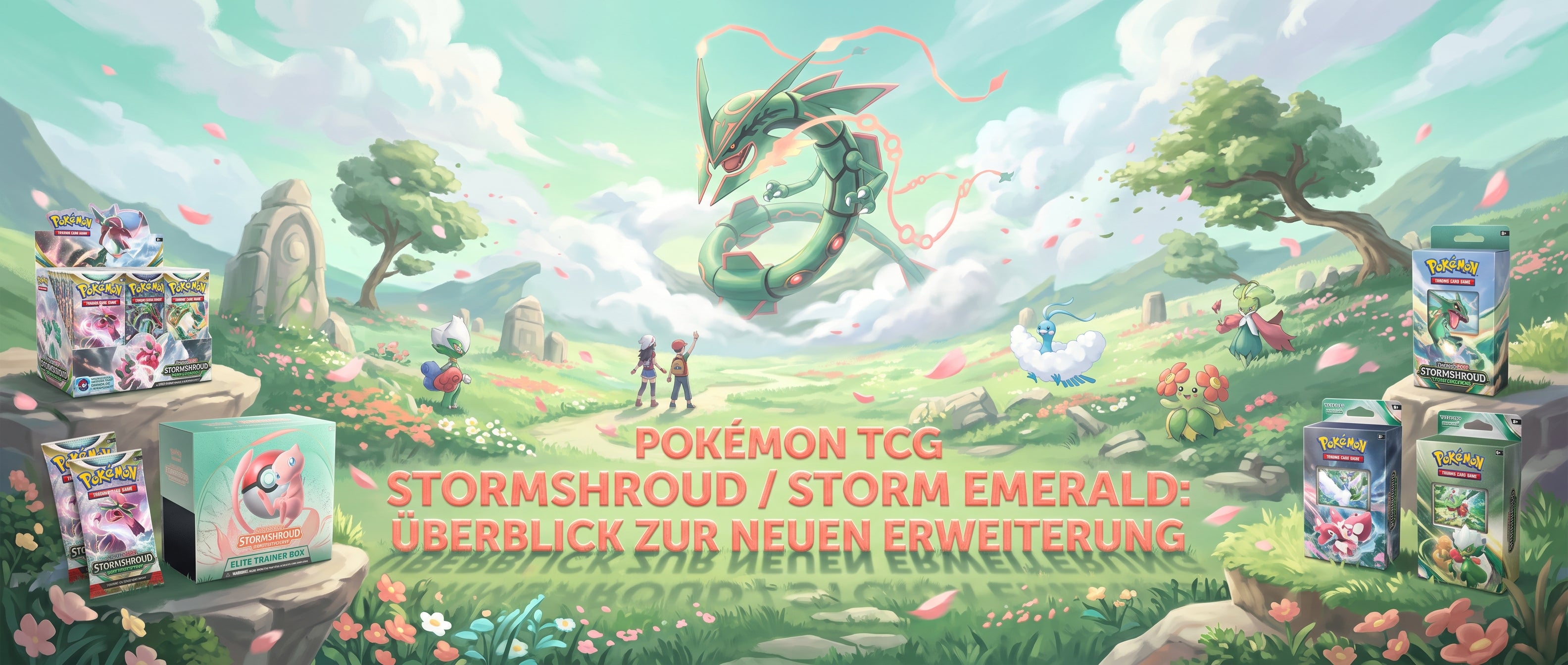 Pokémon TCG Stormshroud / Storm Emerald: Neue Erweiterung im Überblick