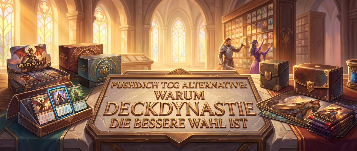 Pushdich TCG Alternative: Warum DeckDynastie die bessere Wahl ist