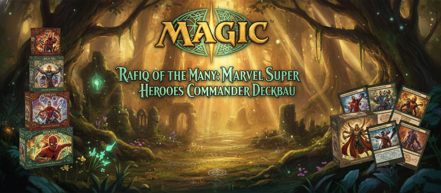 Rafiq of the Many: Marvel Super Heroes Commander Deckbau