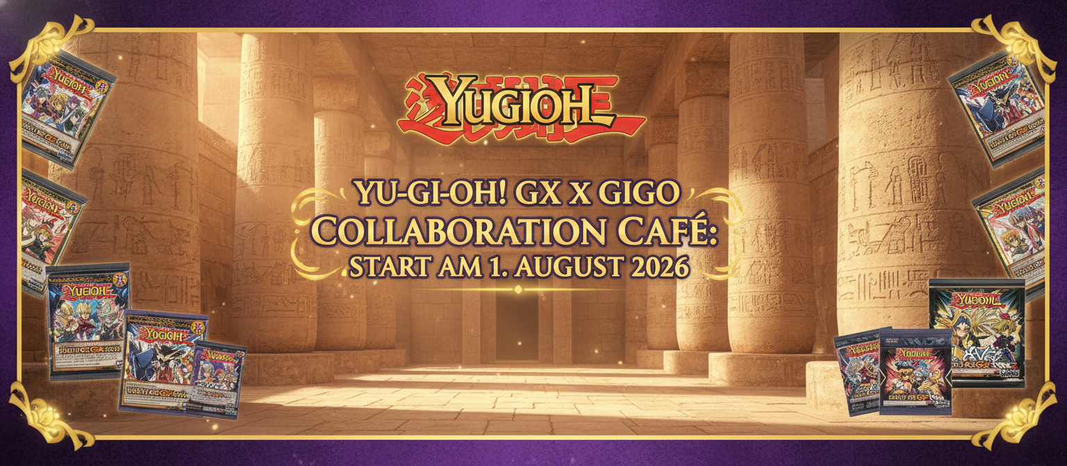 Yu-Gi-Oh! GX x GiGO Collaboration Café: Start am 1. August 2026