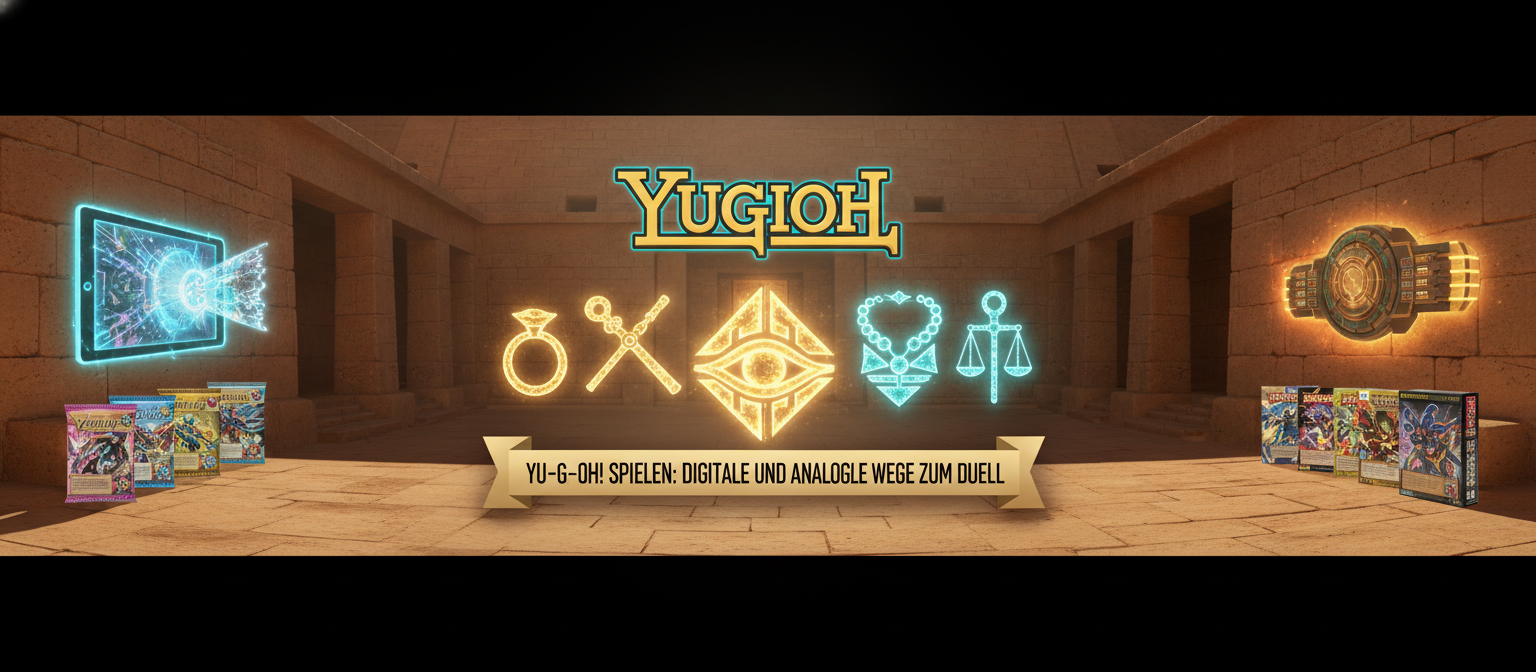 Yu-Gi-Oh! spielen: Digitale und analoge Wege zum Duell