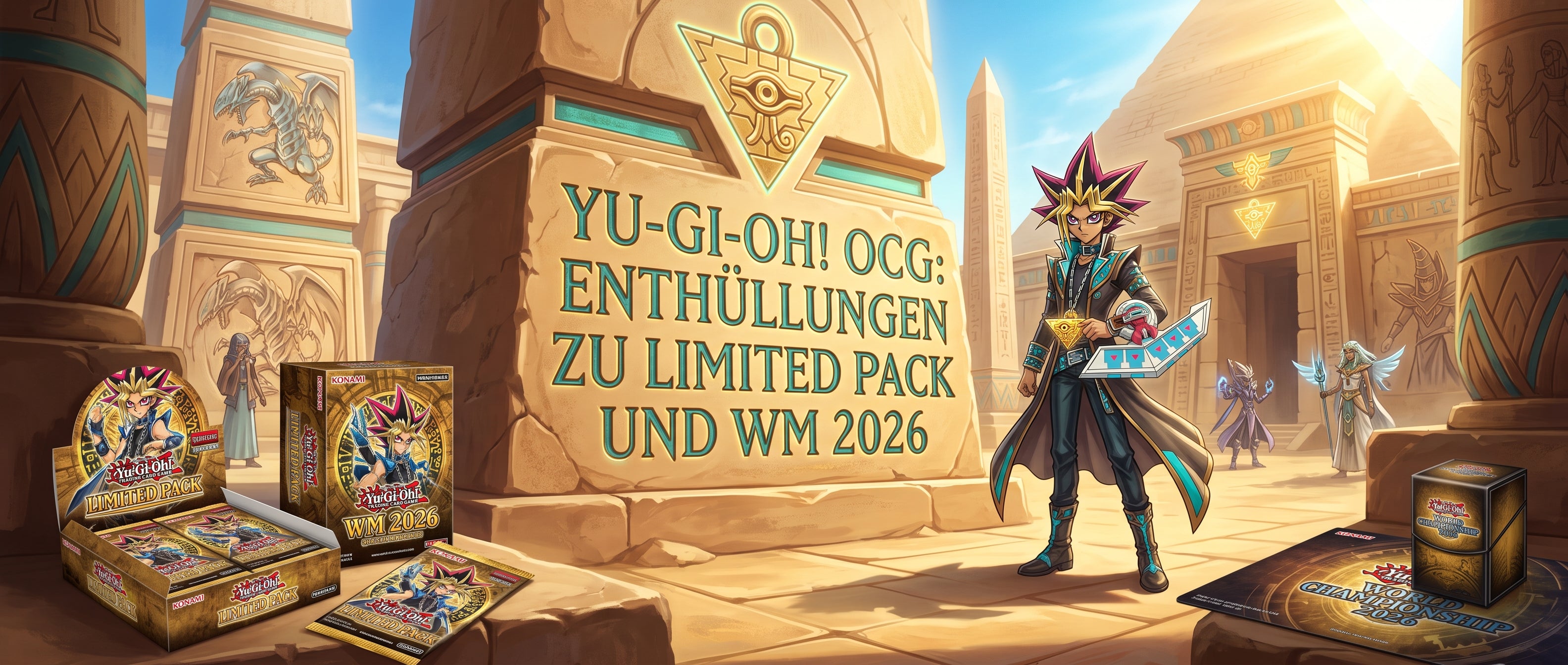 Yu-Gi-Oh! OCG: Enthüllungen zu Limited Pack und WM 2026