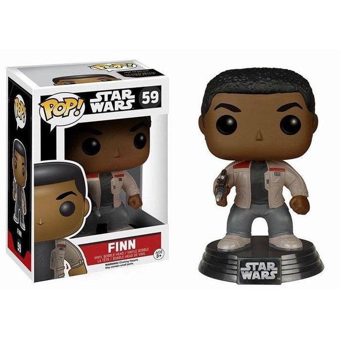 STAR WARS EPISODE VII - POP FUNKO VINYL FIGURE 59 FINN 10CM