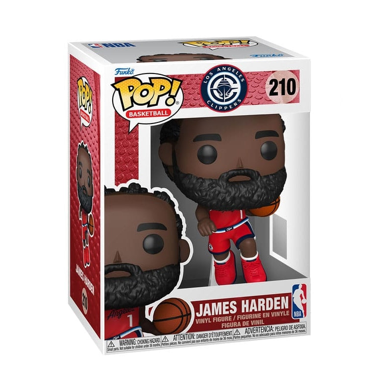 NBA - POP FUNKO VINYL FIGURE 210 JAMES HARDEN (CLIPPERS) 9CM