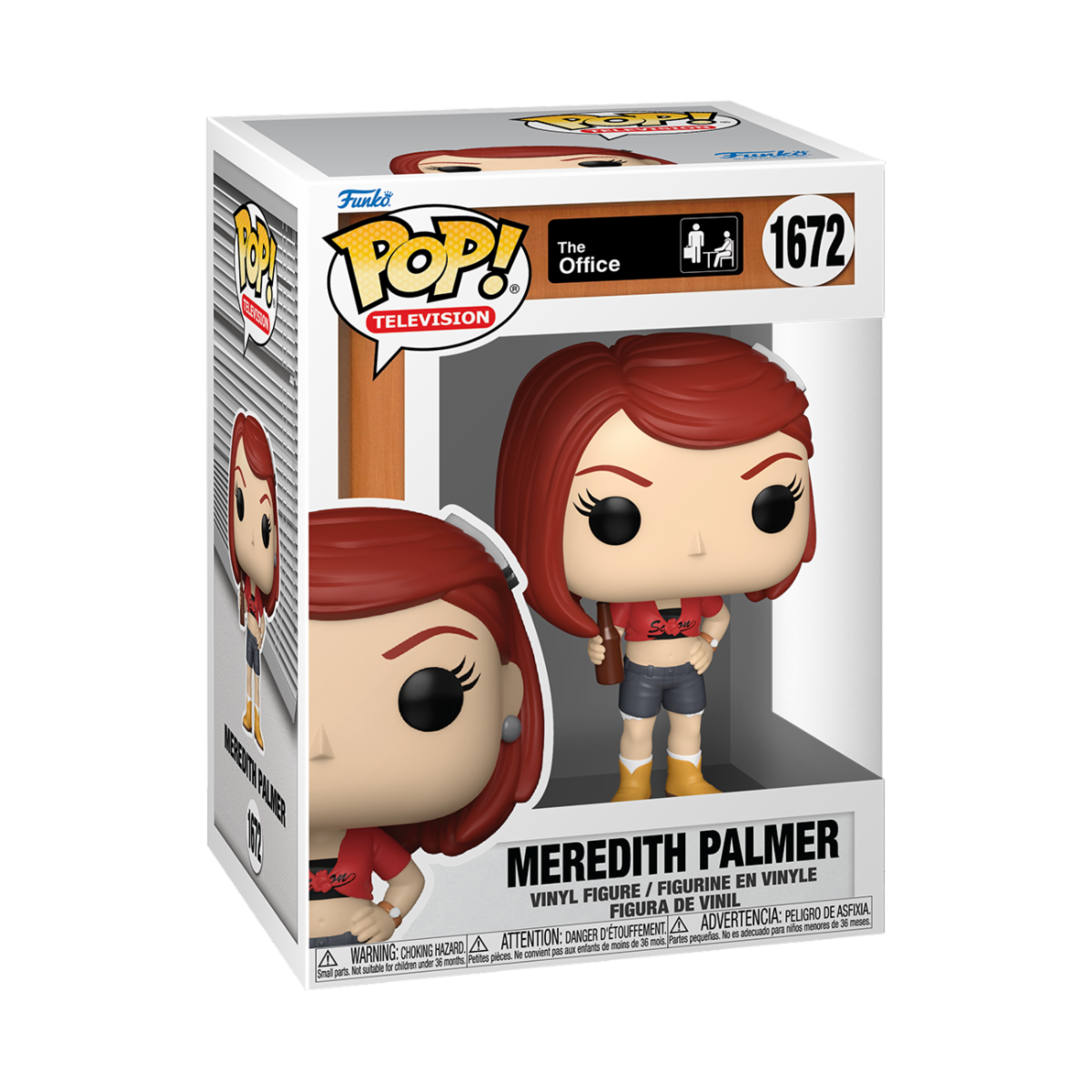 THE OFFICE - POP FUNKO VINYL FIGURE 1672 MEREDITH PALMER 9CM