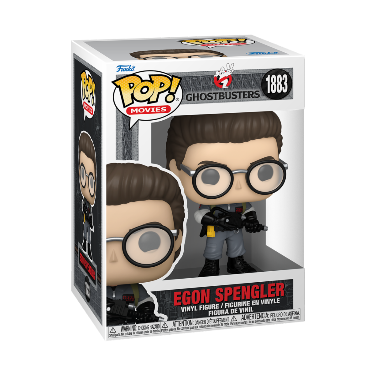 GHOSTBUSTERS - POP FUNKO VINYL FIGURE 1883 EGON SPENGLER 9CM
