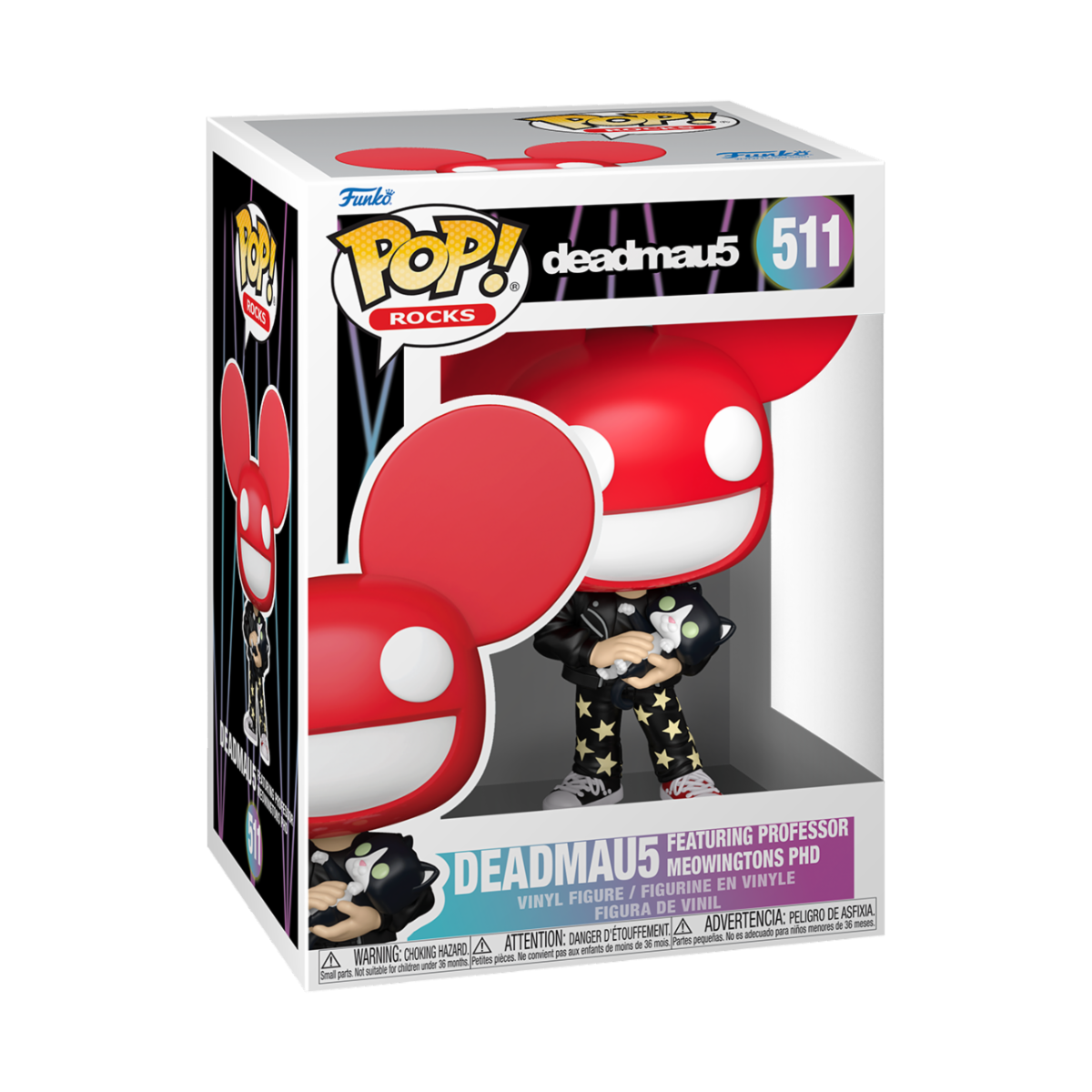 DEADMAU5 - POP FUNKO VINYL FIGURE 511 DEADMAU5 FT. PROFESSOR MEOWINGTONS PHD 9CM