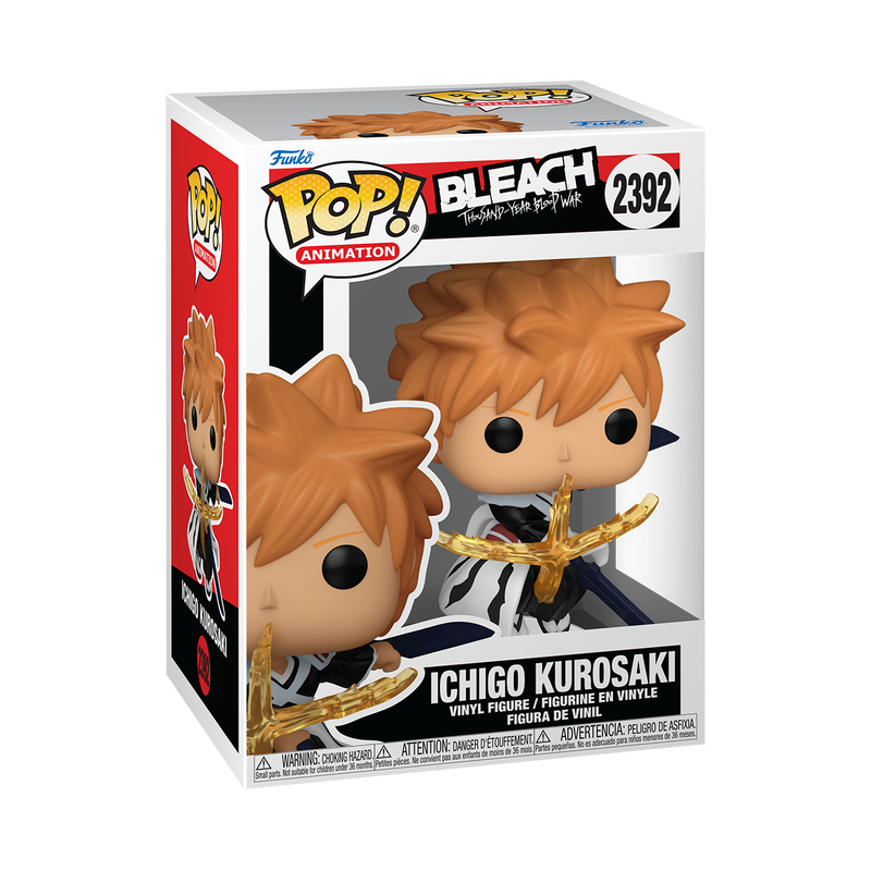 BLEACH TYBW S1 - POP FUNKO VINYL FIGURE 2392 ICHIGO KUROSAKI 9CM