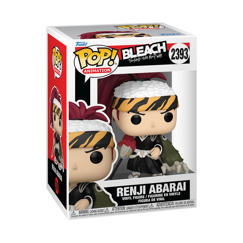 BLEACH TYBW S1 - POP FUNKO VINYL FIGURE 2393 RENJI ABARAI 9CM
