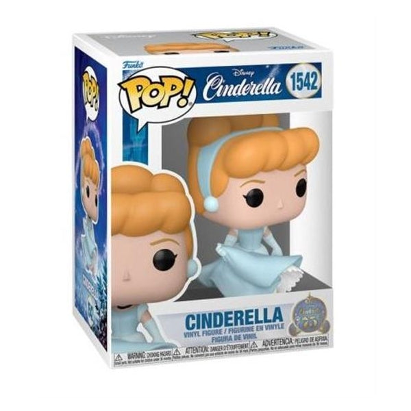 DISNEY: CINDERELLA 75TH ANNIVERSARY - POP FUNKO VINYL FIGURE 1542 CINDERELLA 9CM