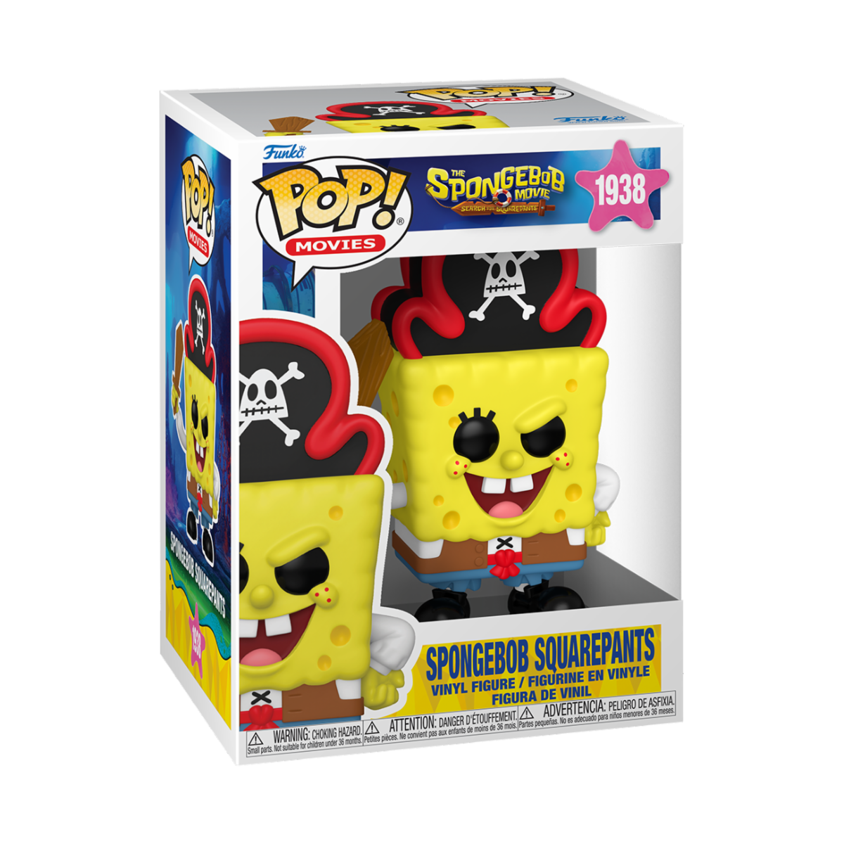 SPONGEBOB - POP FUNKO VINYL FIGURE 1938 SPONGEBOB SQUAREPANTS 9CM