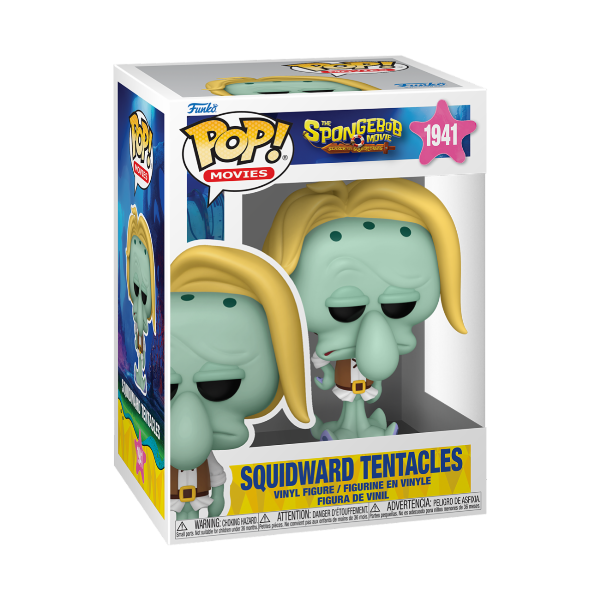 SPONGEBOB - POP FUNKO VINYL FIGURE 1941 SQUIDWARD TANTACLES 9CM
