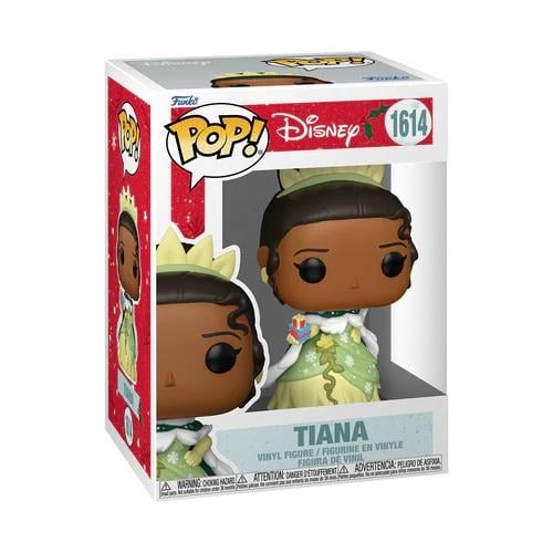 DISNEY: PRINCESS - POP FUNKO VINYL FIGURE 1614 TIANA (HOLIDAY) 9CM