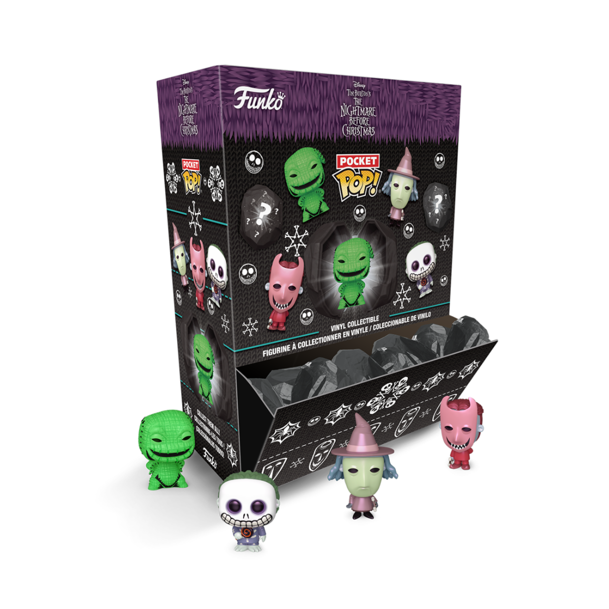 NIGHTMARE BEFORE CHRISTMAS - POKET POP FUNKO VINYL FIGURE - THE NIGHTMARE BEFORE CHRISTMAS 12PC CASE PACK