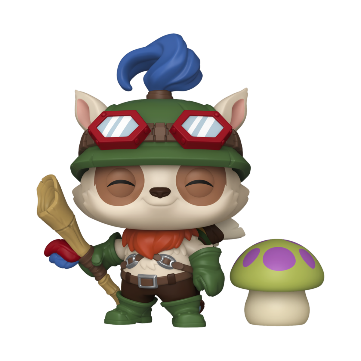 LEAGUE OF LEGENDS - POP FUNKO VINYL FIGURE 1138 TEEMO W/MASHROOM 9CM