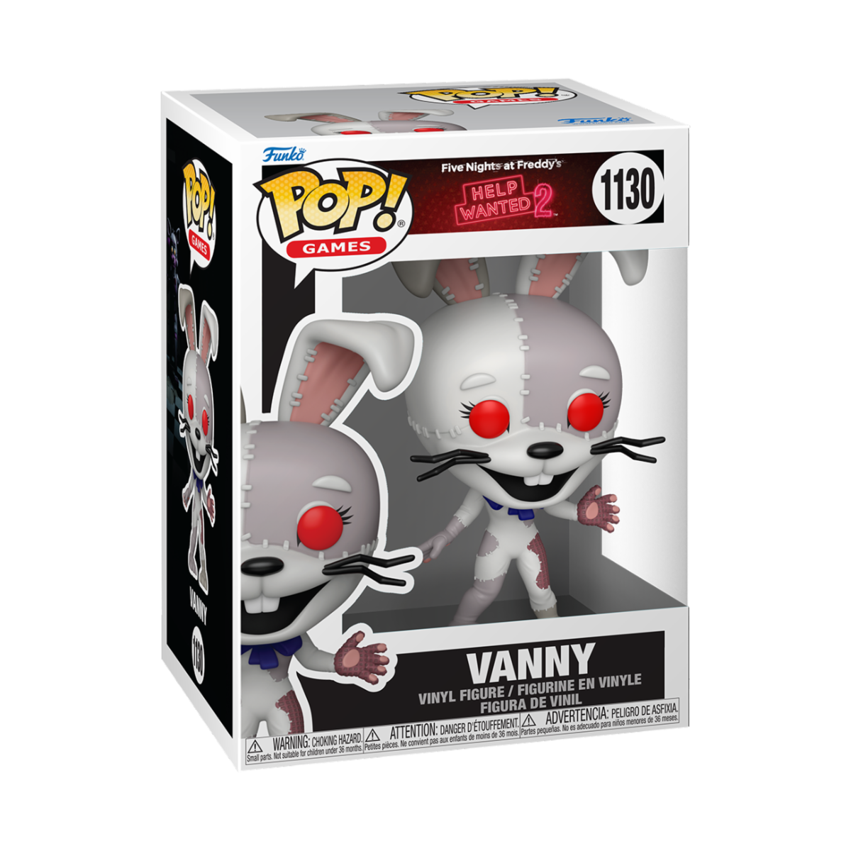 FIVE NIGHTS AT FREDDY'S: HELP WANTED 2 - POP FUNKO VINYL FIGURE 1130 VANNY 9CM