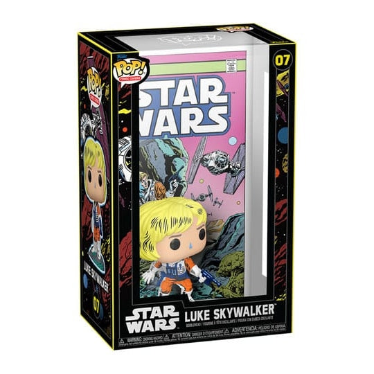 STAR WARS - POP FUNKO COMIC COVERS VINYL FIGURE 07 LUKE SKYWALKER 9CM