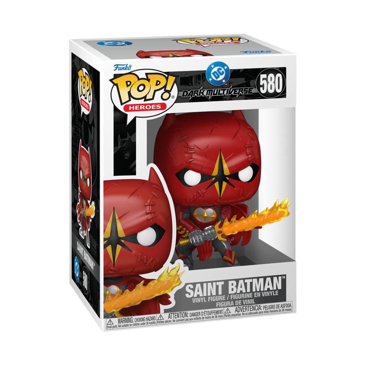 DC COMICS - POP FUNKO VINYL FIGURE 580 SAINT BATMAN 9CM