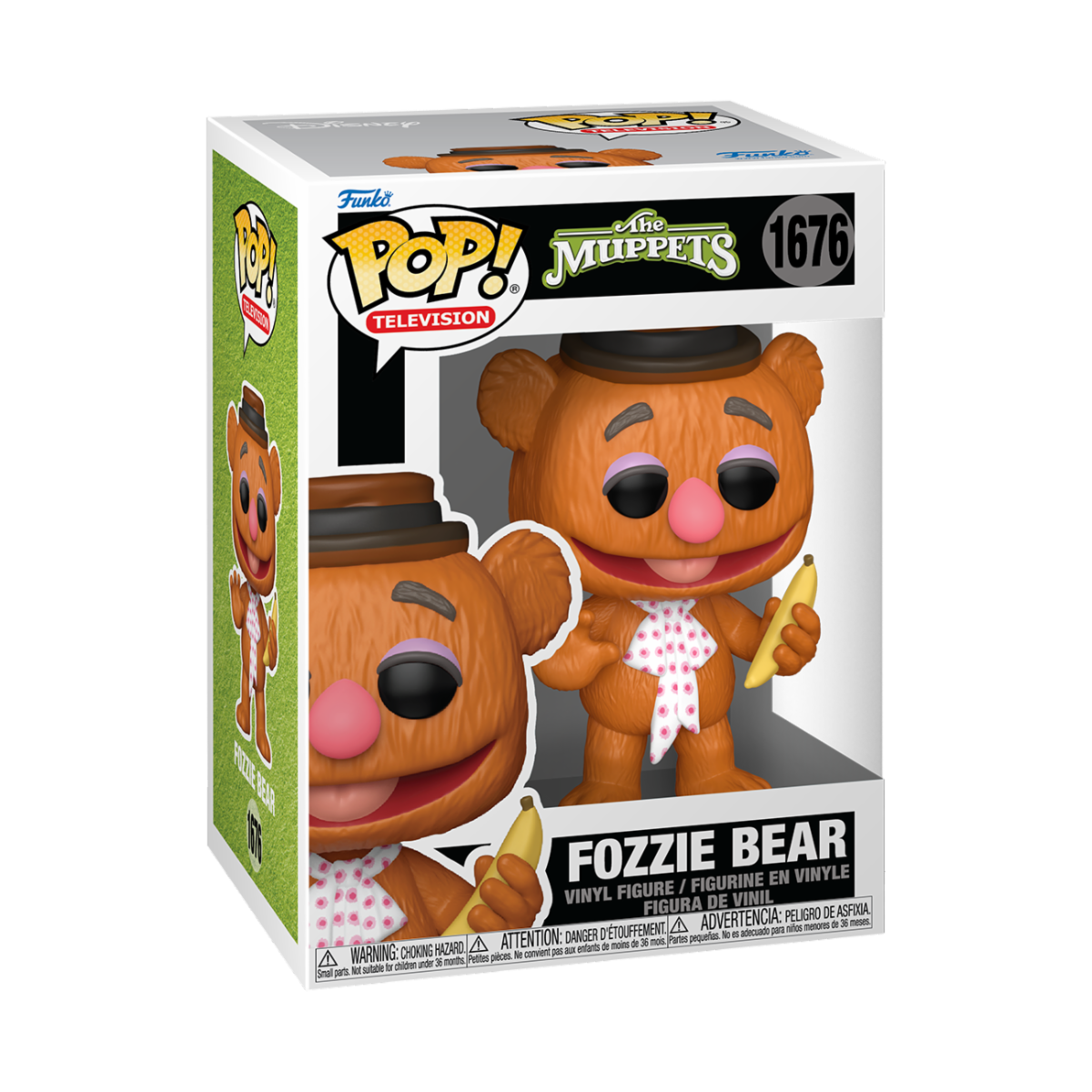 MUPPETS - POP FUNKO VINYL FIGURE 1676 FOZZIE BEAR 9CM