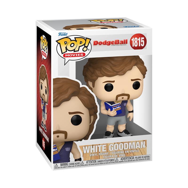 DODGEBALL - POP FUNKO VINYL FIGURE 1815 WHITE GOODMAN 9CM