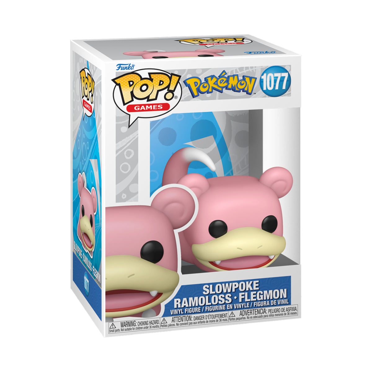 POKEMON - POP FUNKO VINYL FIGURE 1077 SLOWPOKE 9CM