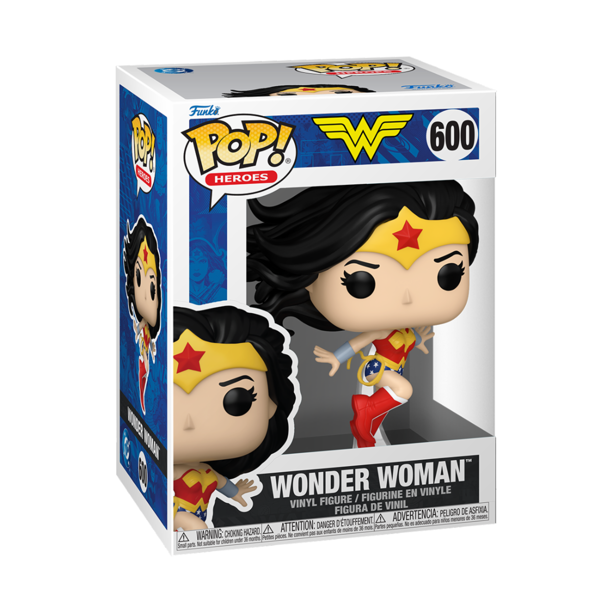 DC COMICS - POP FUNKO VINYL FIGURE 600 WONDER WOMAN 9CM