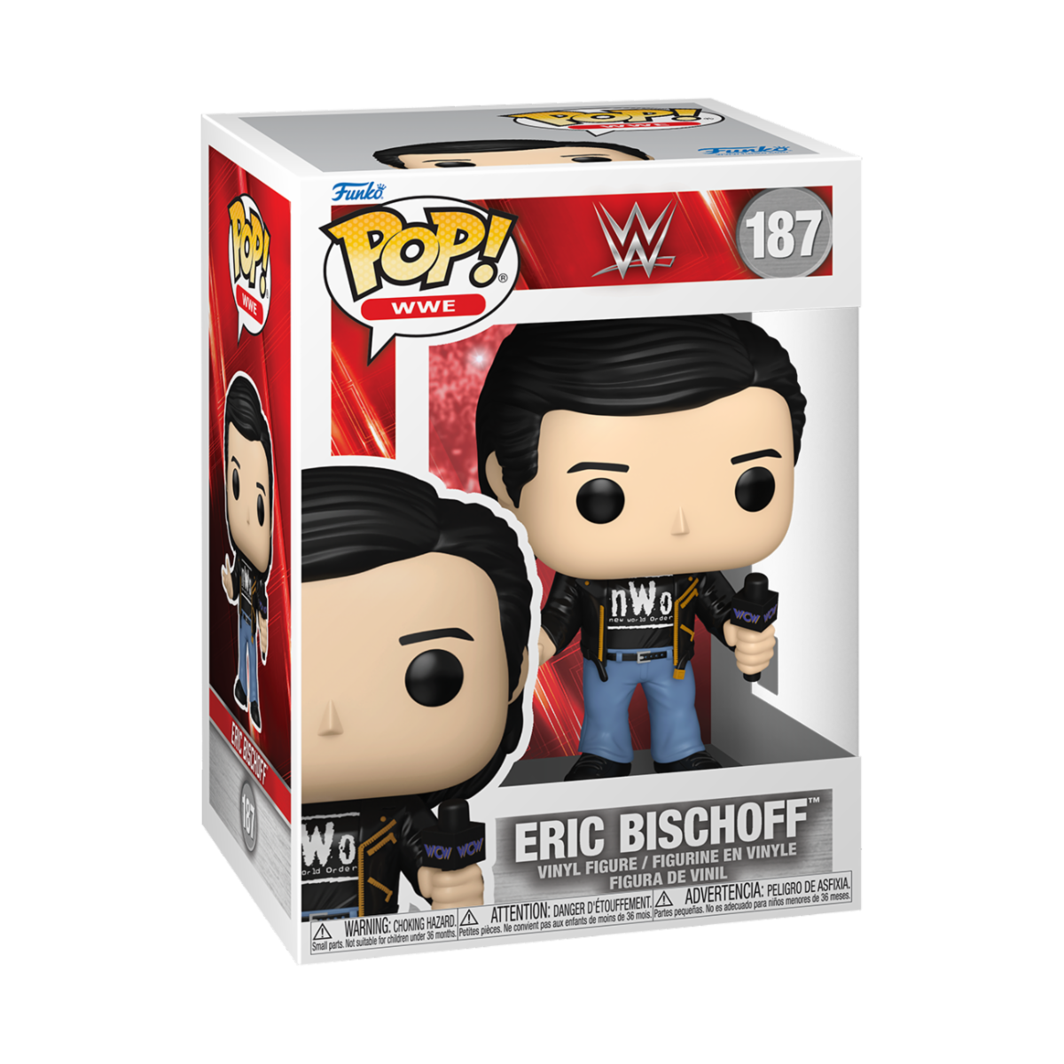WWE - POP FUNKO VINYL FIGURE 187 ERIC BISCHOFF (WCW) 9CM