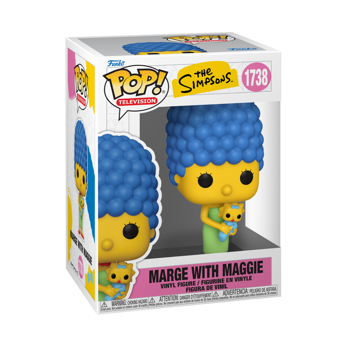 THE SIMPSONS - POP FUNKO VINYL FIGURE 1738 MARGE WITH MAGGIE 9CM