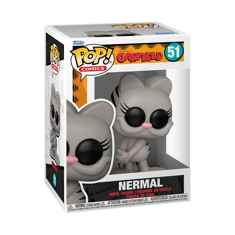 GARFIELD - POP FUNKO VINYL FIGURE 51 NERMAL 9CM