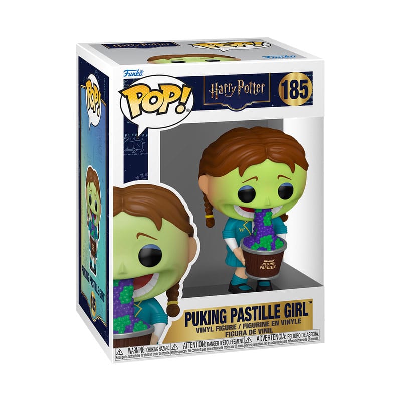 HARRY POTTER - POP FUNKO VINYL FIGURE 185 PUKING PASTILLE GIRL 9CM